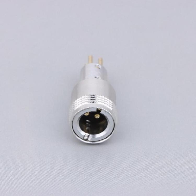 Headshell Connection Repair Support, Silver-Tone Metal Tonearm Arm Connector Socket Plug with Defined Coupling Format for SL1200 MK3, MK5, and 1000R