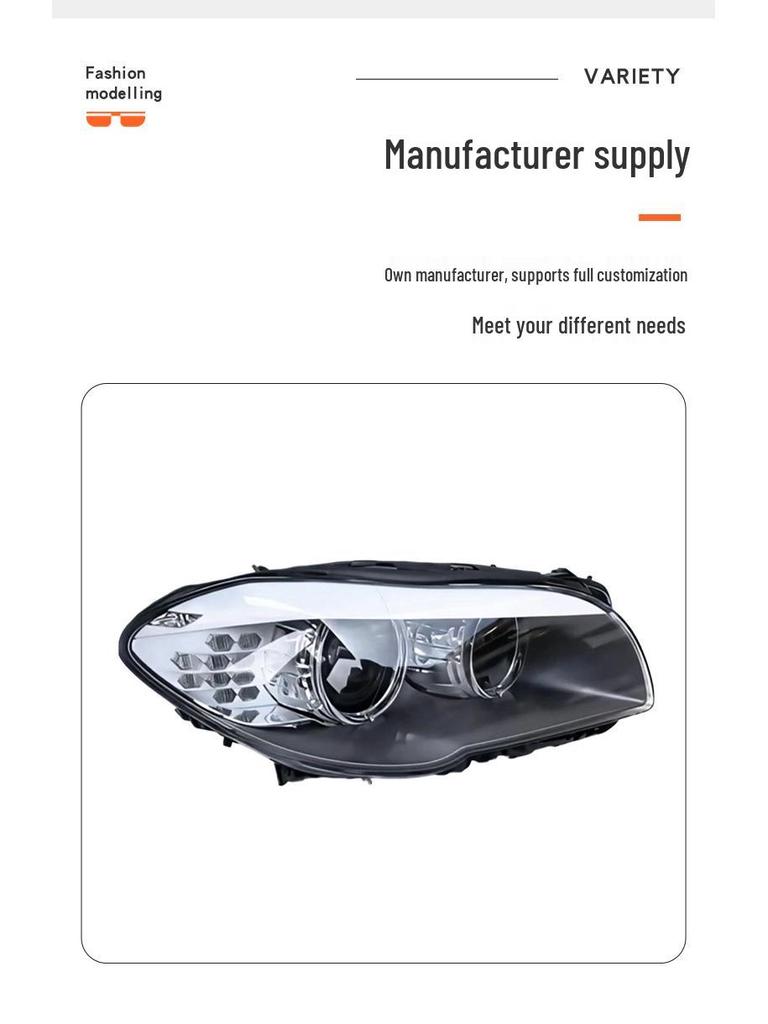 Compatible with BMW 5 Series F10/F18 Xenon Headlights (2011-2013) 63117271911/63117271912.