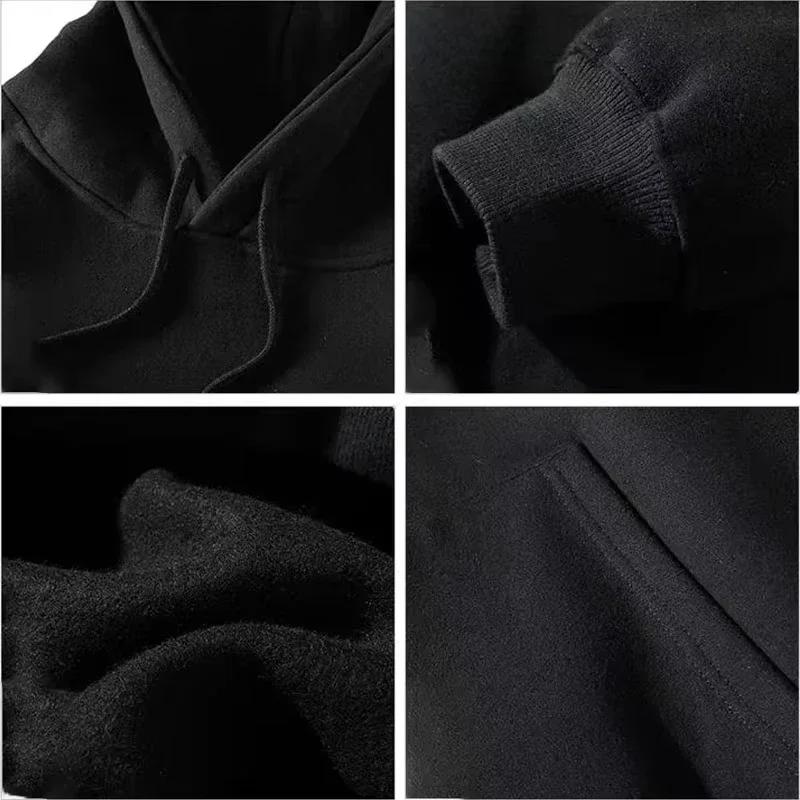 Kapuzenpullover für Damen und Herren, amerikanischer Retro-Stil, locker, Rundhals, lässig, langärmelig, Frühling und Herbst, trendige Jacken