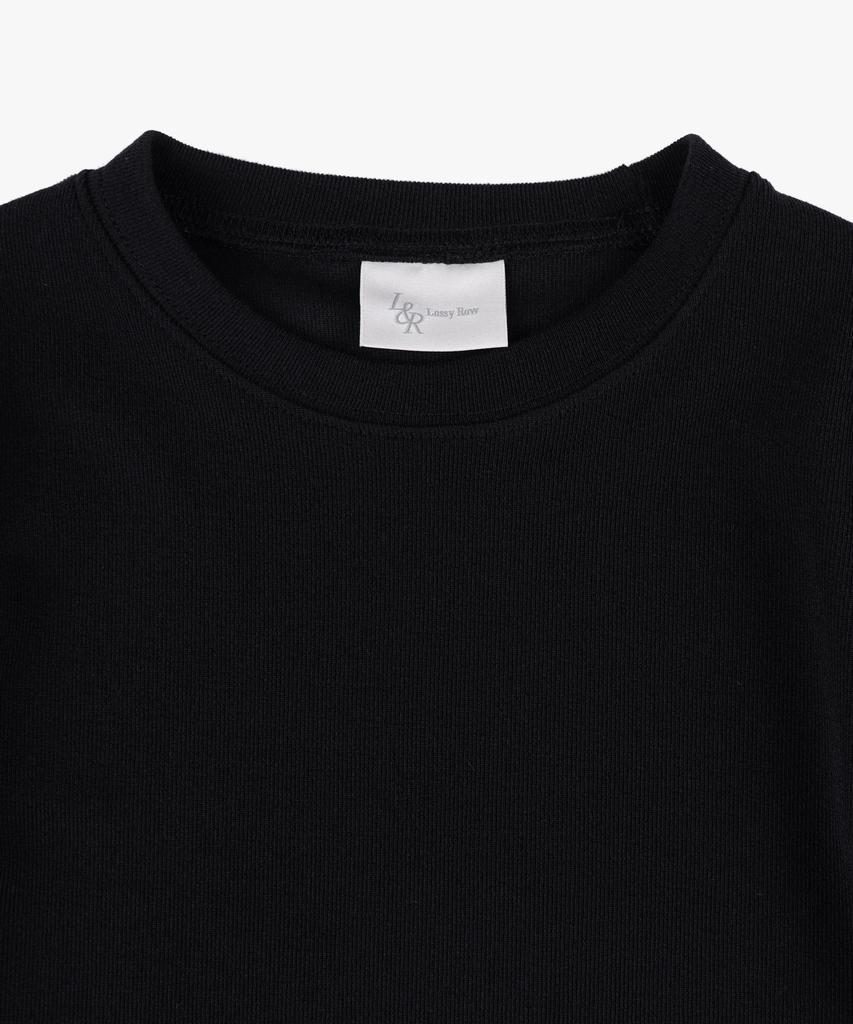 LOSSYROW Lossy Layered Long-Sleeved T-Shirt_Black