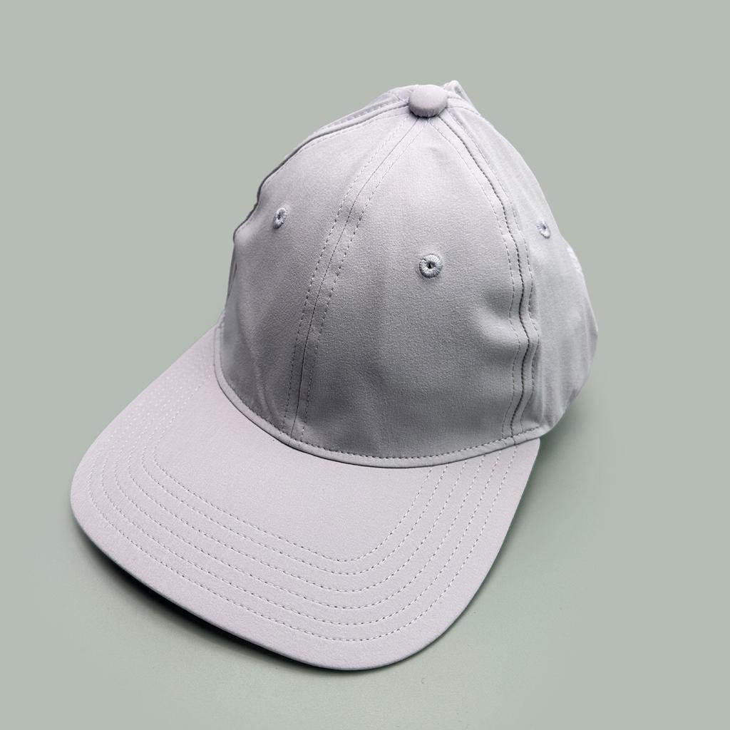 Rear Magnetic Opening Ponytail Quick Drying Baseball Cap Ladies Solid Color Sunshade Cap
