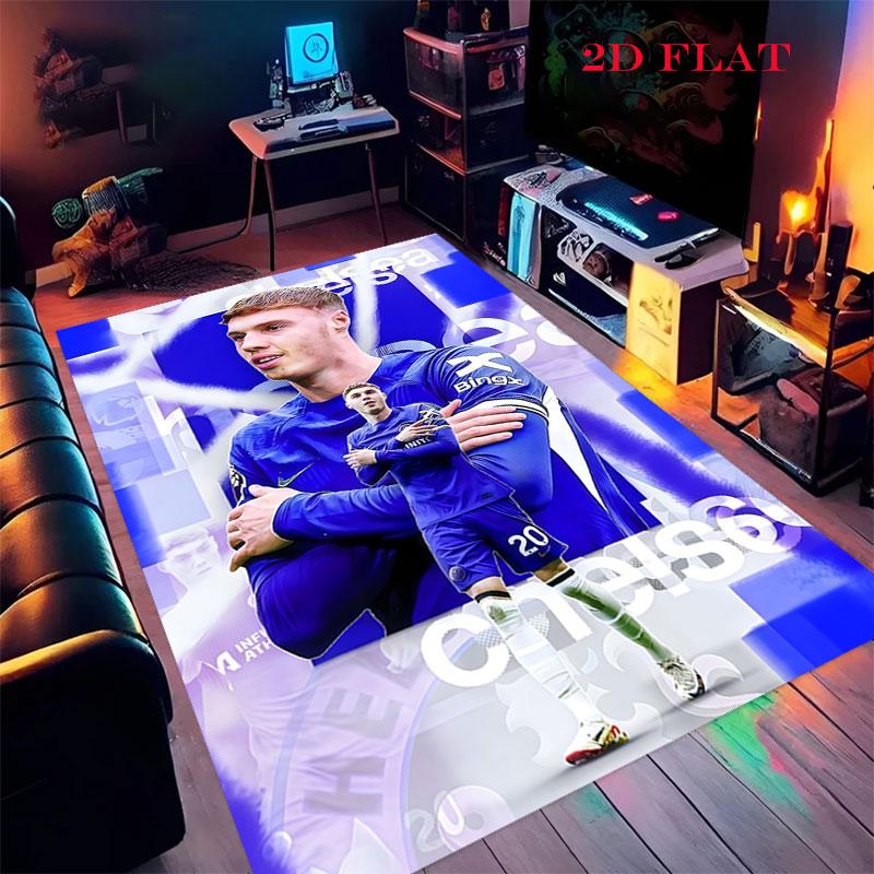 Cole Palmer Power Poster Carpet Rug for Living Room Bedroom Home Sofa Decoration,Kids play Nonslip Floor Mat