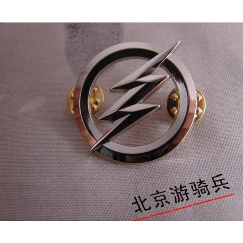 Metal Badge, American Flash Metal Badge, Personality Badge