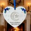 High-quality Acrylic Ornaments Acrylic Christmas Decor Inspirational Heart Shaped Christmas Ornament Set for Friends for Tree