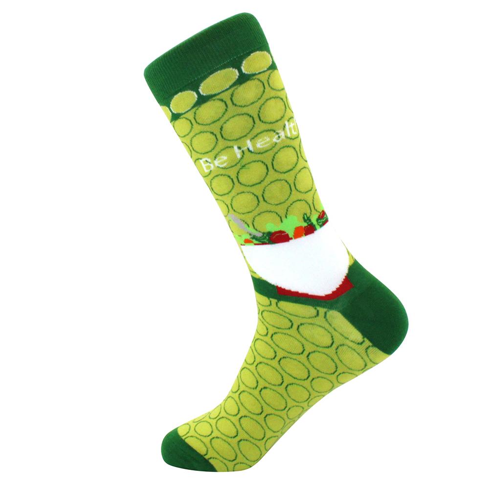 Fashion Funny Mens Socks Hip Hop Harajuku Kawaii Cartoon Cotton Socks Fruit Animal Beer Food Happy Casual Socks Gifts for Men