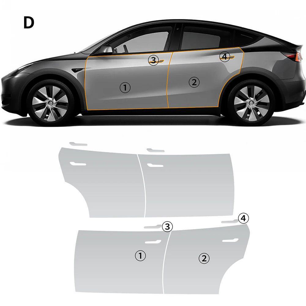 Tesla Model Y Cross-border Exclusive Invisible Car Cover TPU Paint Protection Film