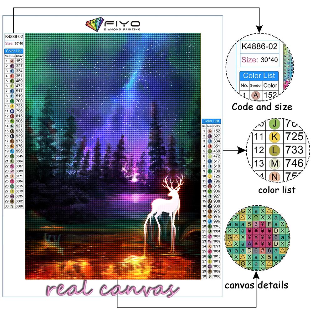 5D Diy Diamond Painting Artistic Moon and Starry Sky Cross Stitch Full Diamond Embroidery Mosaic