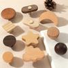Wooden Animal Cabinet Handles Wood Cloud Hooks Furniture Handles for Cabinets and Drawers Door Knobs Kitchen Wardrobe Door Pulls