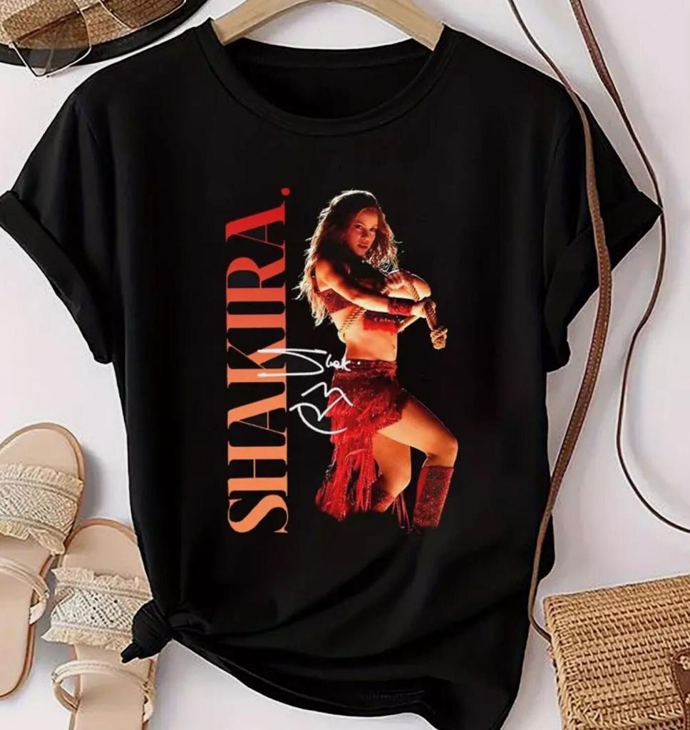 Shakira 2025 Fan-Geschenk, 2025 Shakira Welttournee Fan-Shirt, Shakira T-Shirt