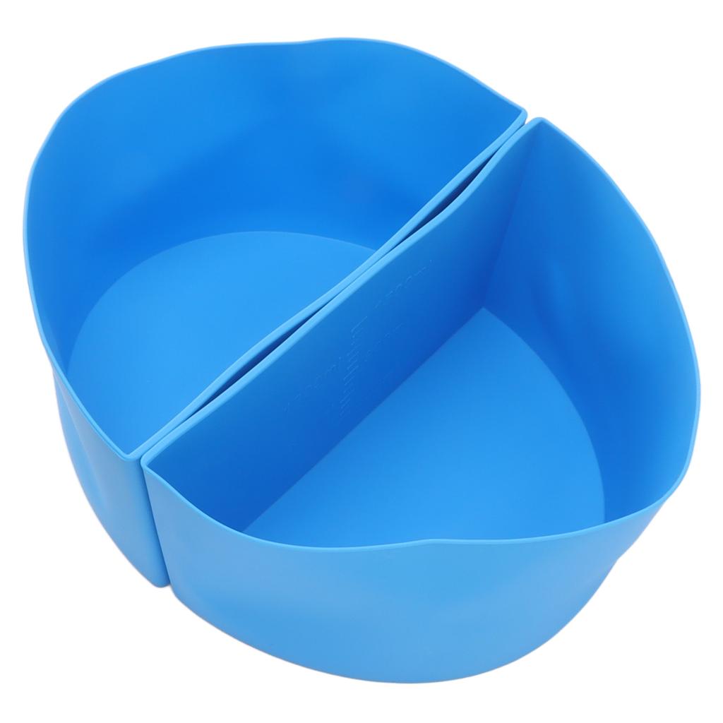 6 Quart Reusable Silicone Slow Cooker Liner 6 QT Slow Cooker Divider Liner Fit 6 Qt Pot Blue