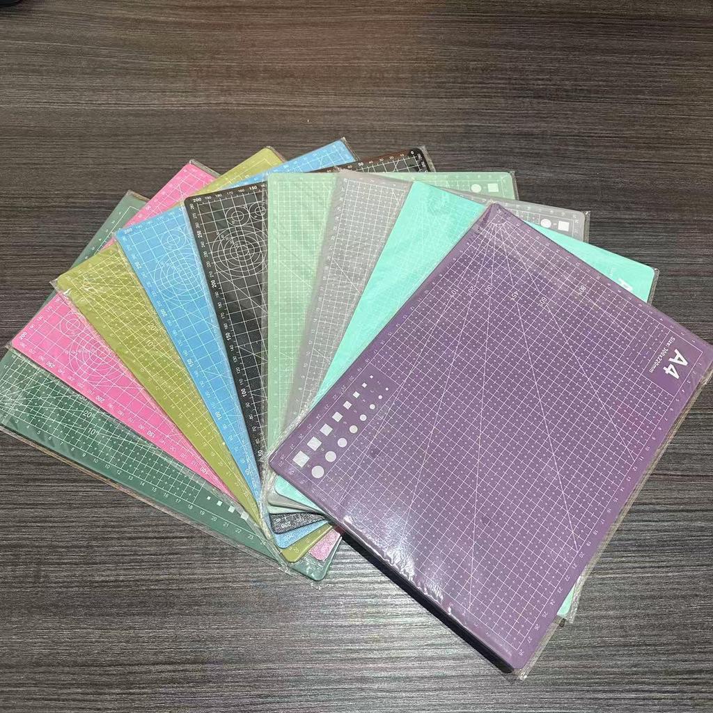 Umweltfreundliche A4 Schneidematte 2,3 mm - Handgefertigte Kunst- und Gravurplatte, verschiedene Stile verfügbar