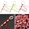 50pcs Cotton Thread Cotton Thread Bobber Looper 3Colors Stop Knots Cord  Rock Fishing Accessories