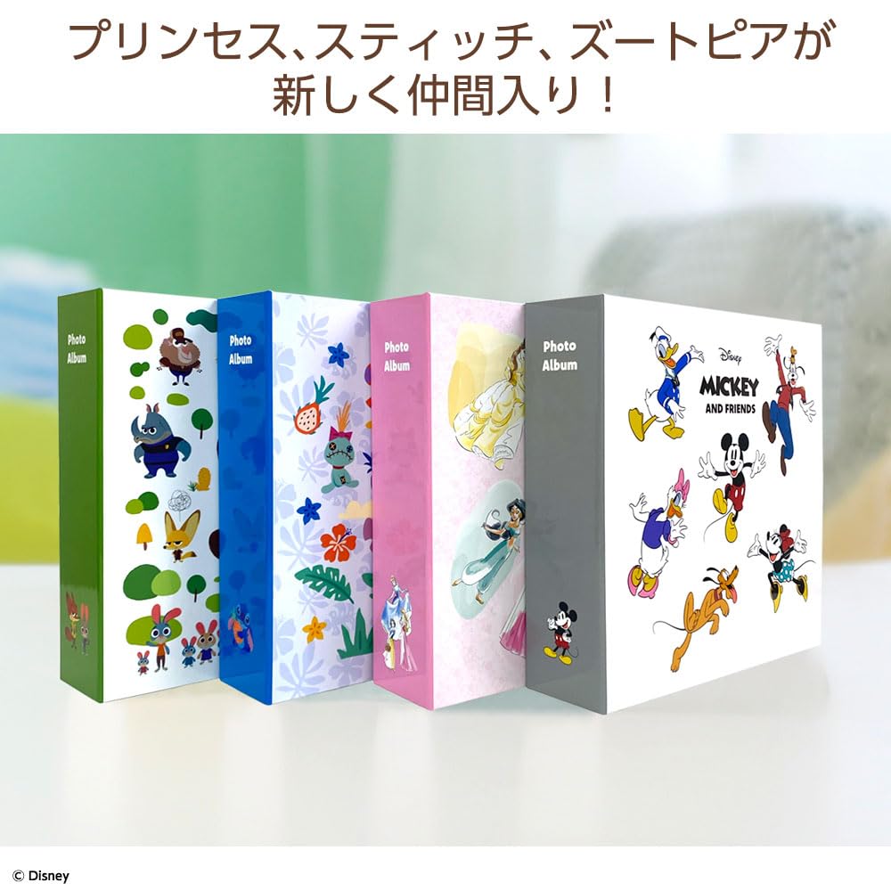 Nakabayashi Disney Character Album, Large Capacity, Holds 720 Photos, IT-DY6L-720-08, Zootopia