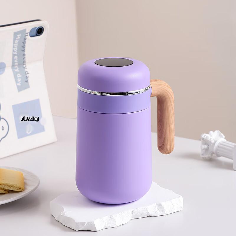 Smart Stainless Steel Insulated Mug with Temperature Display