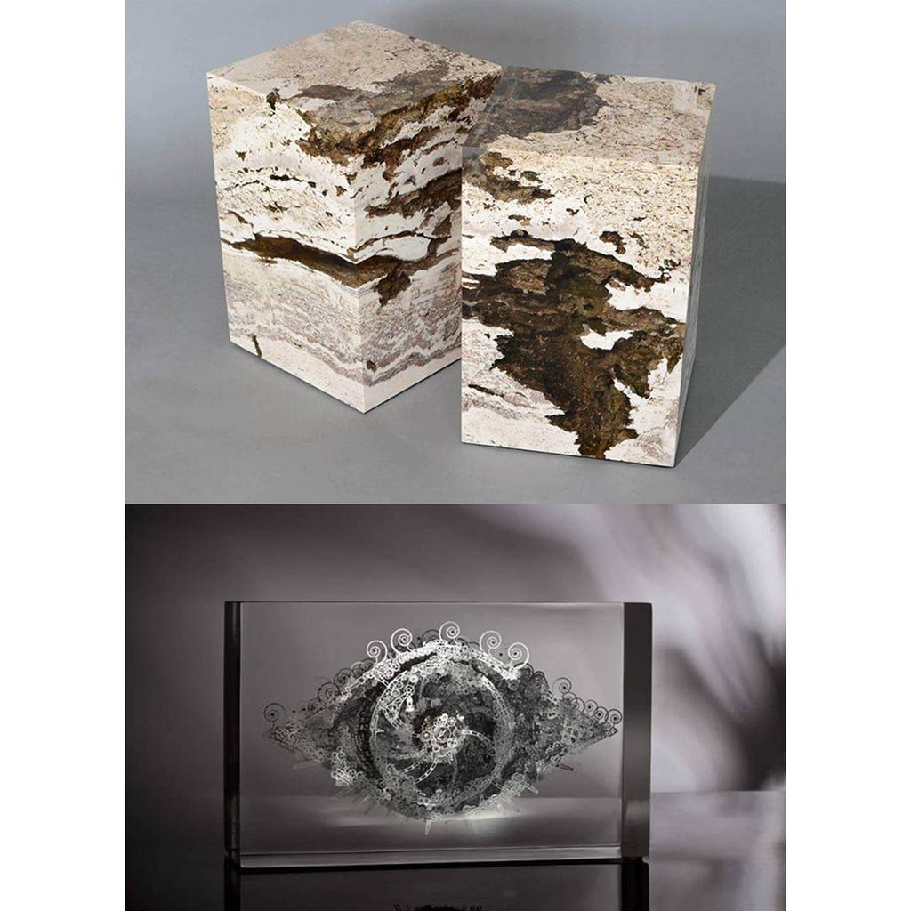 Epoxidharzform DIY Kristall Silikonharzformen Geometrisch Quadratisch Rechteckig Rund Form Desktop-Dekoration