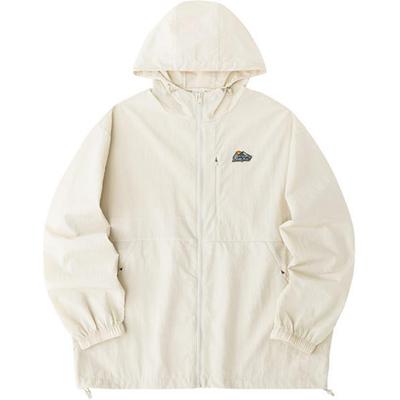 Anta Comfortable Loose Solid Color Jacket Unisex Jackets Light-Smoke-Gray 972428601-1