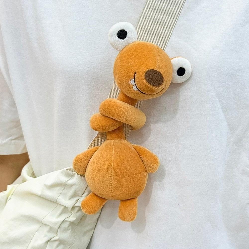 Funny Design Long Neck Plush Doll Toy Plush Bag Pendant Creative Curtain Tieback Bag Decoration