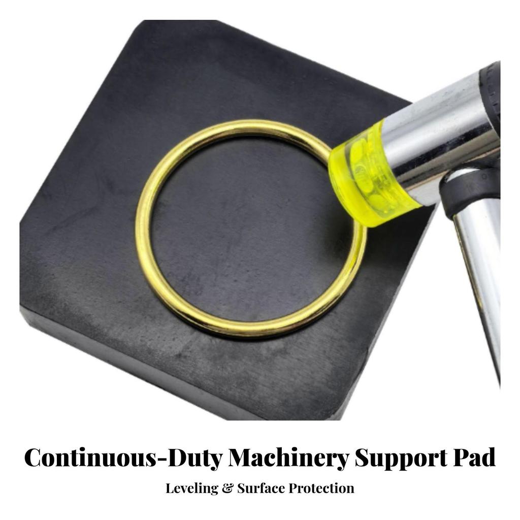 Shock Absorbing Rubber Block Compact for Repairs