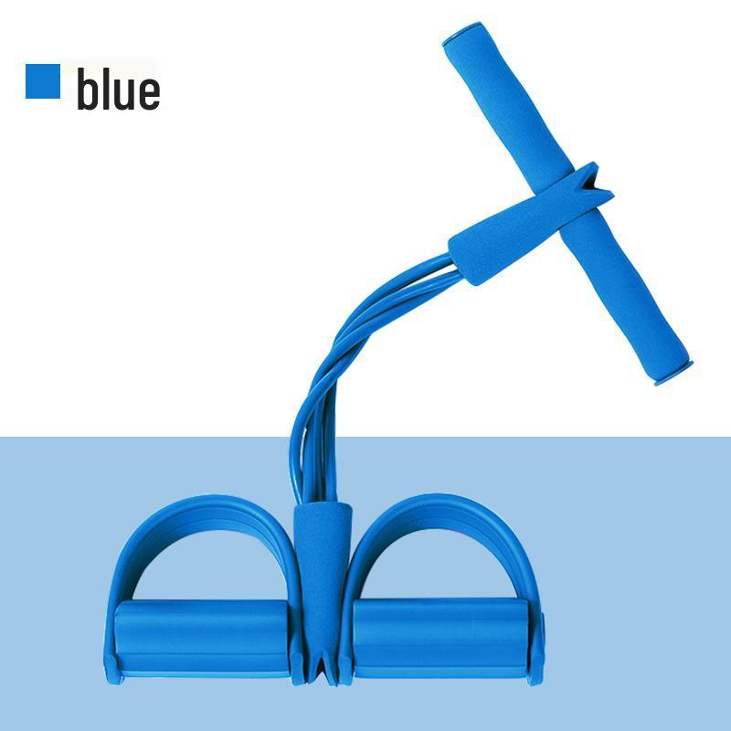 

Четырехтрубный педальный эспандер для женского фитнеса и йоги - Для похудения живота, устройство для домашних упражнений 180g