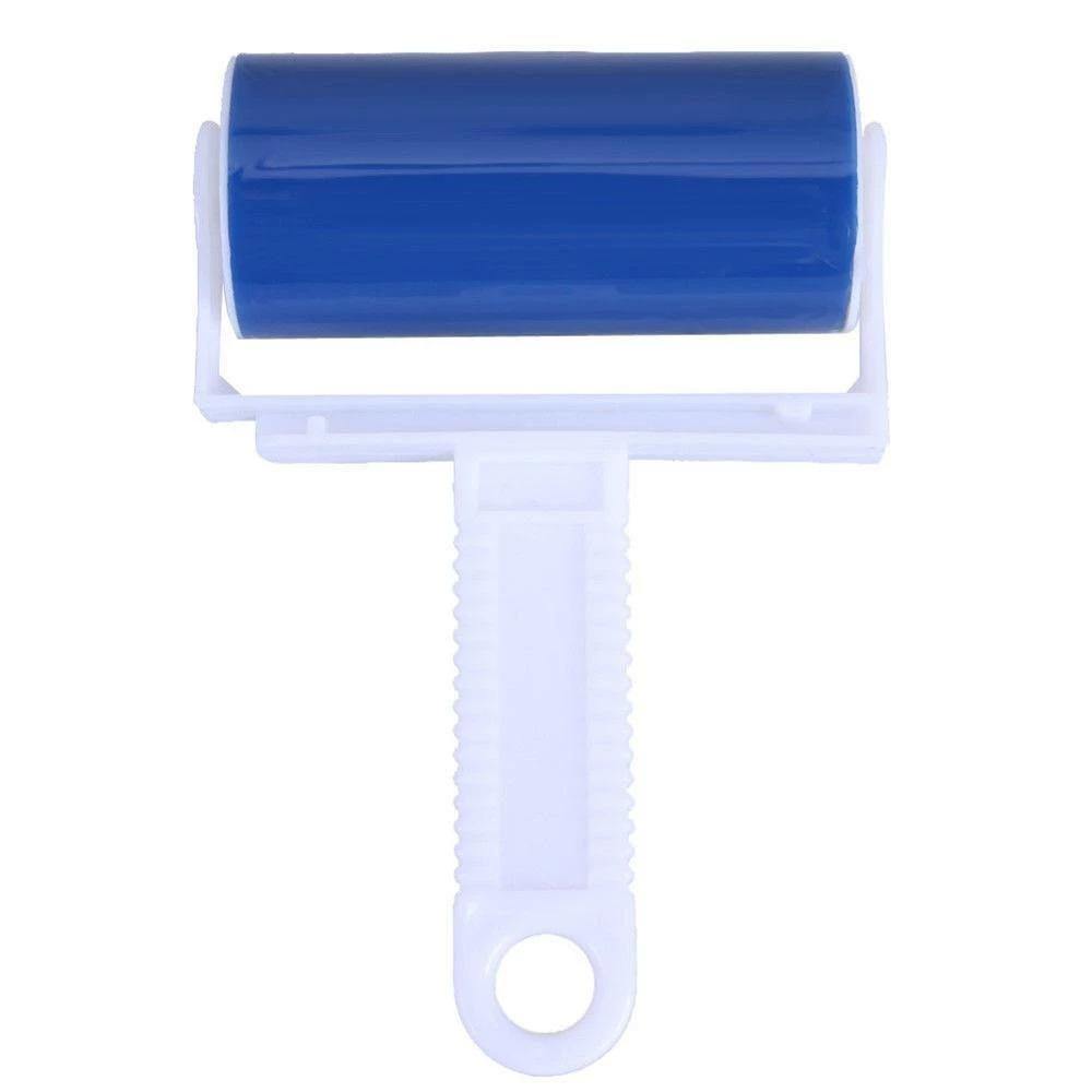 Portable Washable Dust Filter Drum Sticky Hair Remover Cleaning Brush
