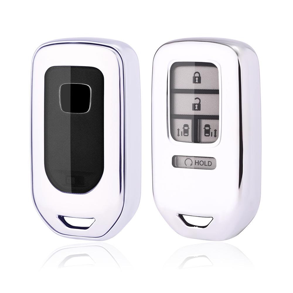 

KAKTUS Car Key Case for Honda CR-V, Civic, Accord, Crider - Protective Key Shell Cover