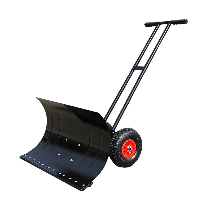 Wheeled Snow Pusher Shovel – Easy, Labor-Saving Outdoor Snow Removal Tool