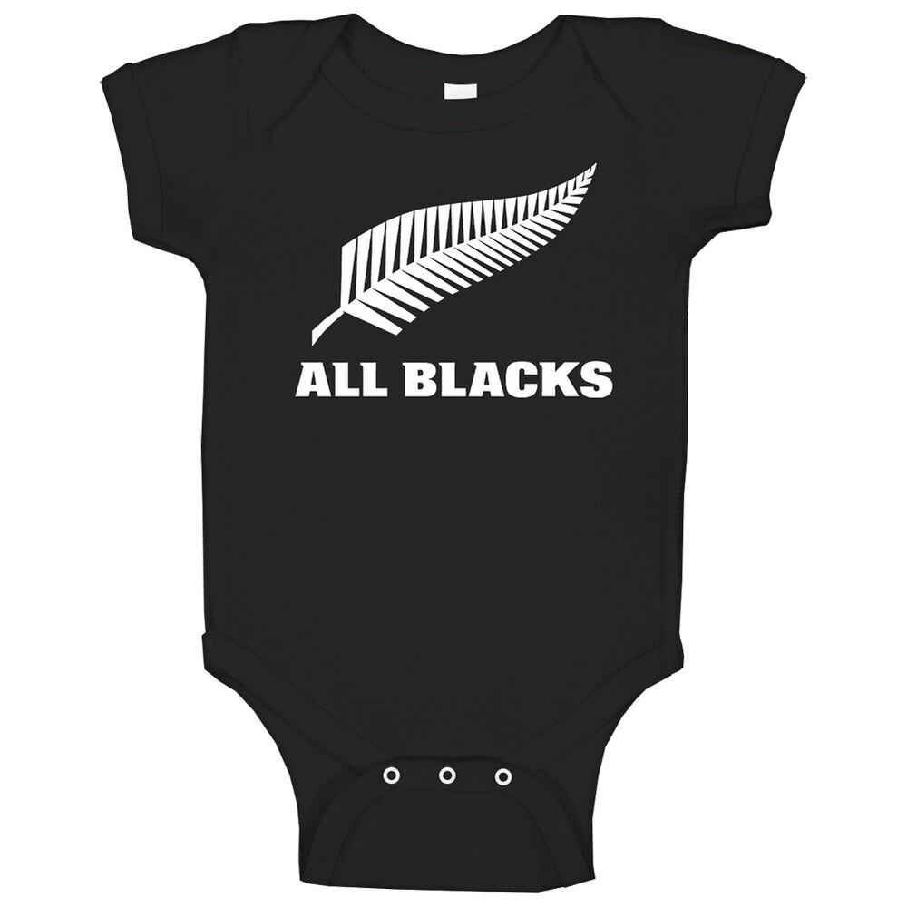 

All Blacks Rugby Baby One Piece S
