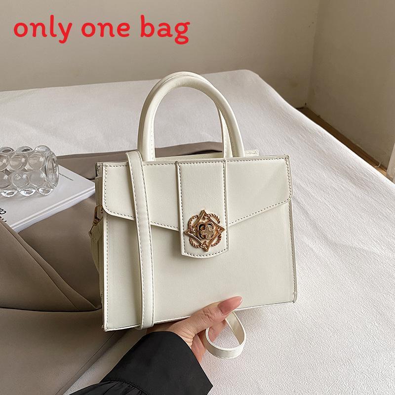 Street Style Pu Small Square Bag With Zipper Closure For Daily Womens Fashion