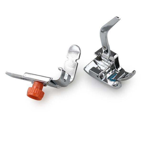 Calcador de máquina de costura, 32 peças, conjunto de pés domésticos, trava infantil, nova casa, janome