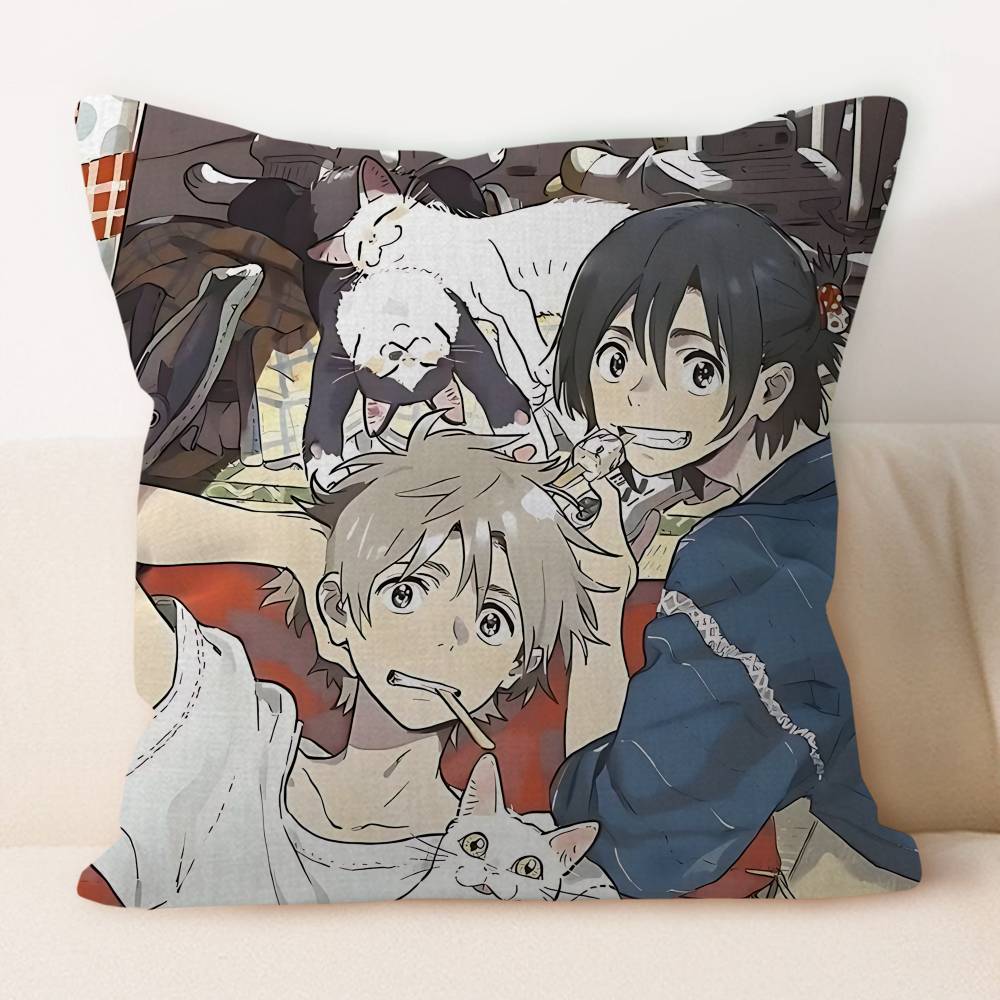 Anime U-Umibe No E-Etranger Pillow Cover Sofa Cushion Cover Home Room Decoration Children Gift