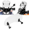 Adjustable Front Windshield for Yamaha, Suzuki, Piaggio, Kymco Motorcycles