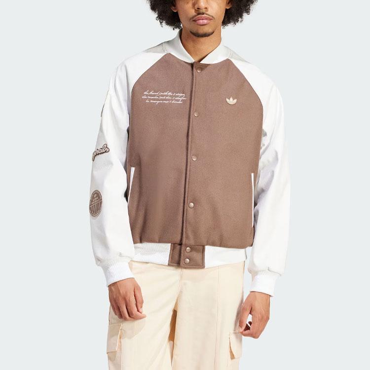 Adidas Originals VRCT Jacket Men Jacket Deep-Earth-Brown IS0191