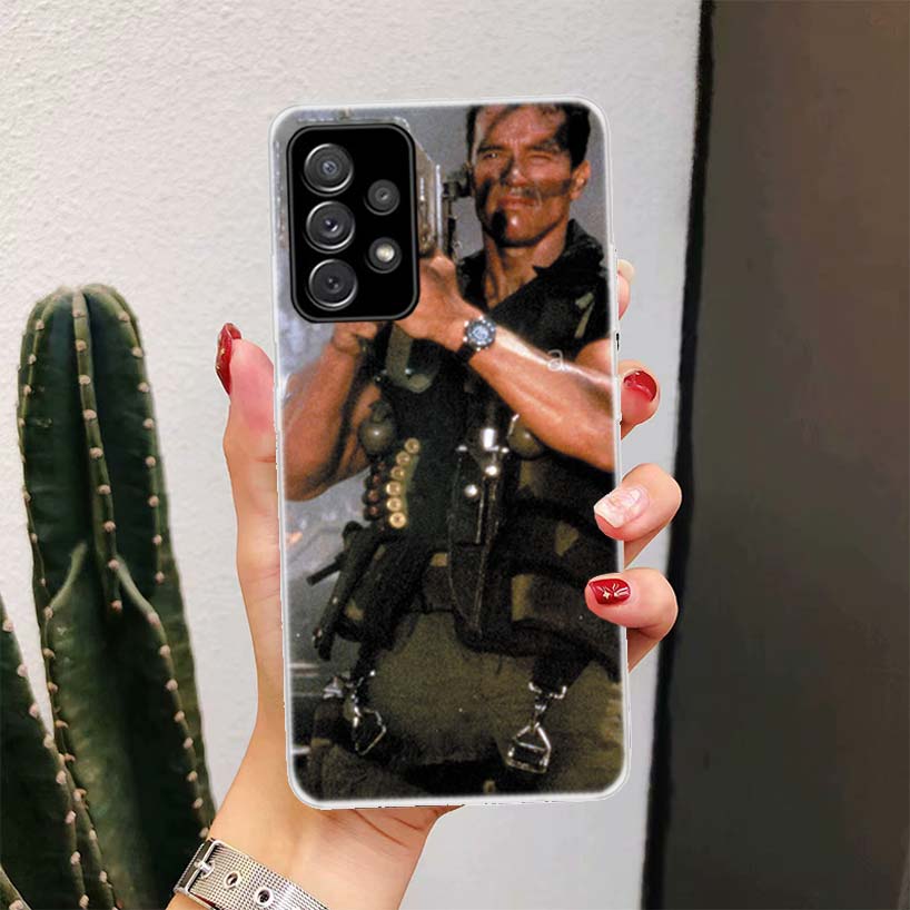 

Arnold Schwarzenegger Terminator For Samsung Galaxy A51 A50 A71 A70 Phone Case A40 A41 A30 A31 A20E A21S A10 A11 A01 5G A6 A8 + Samsung A71 4G