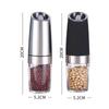 Electric Fully Automatic Grinder Spice Salt Grinder Automatic Gravity Induction Pepper Mixer Research Mill Kitchen Grinding Tool