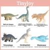 Mini Dinosaur Model Toy Set With Plastic Material For Kids And Collectors