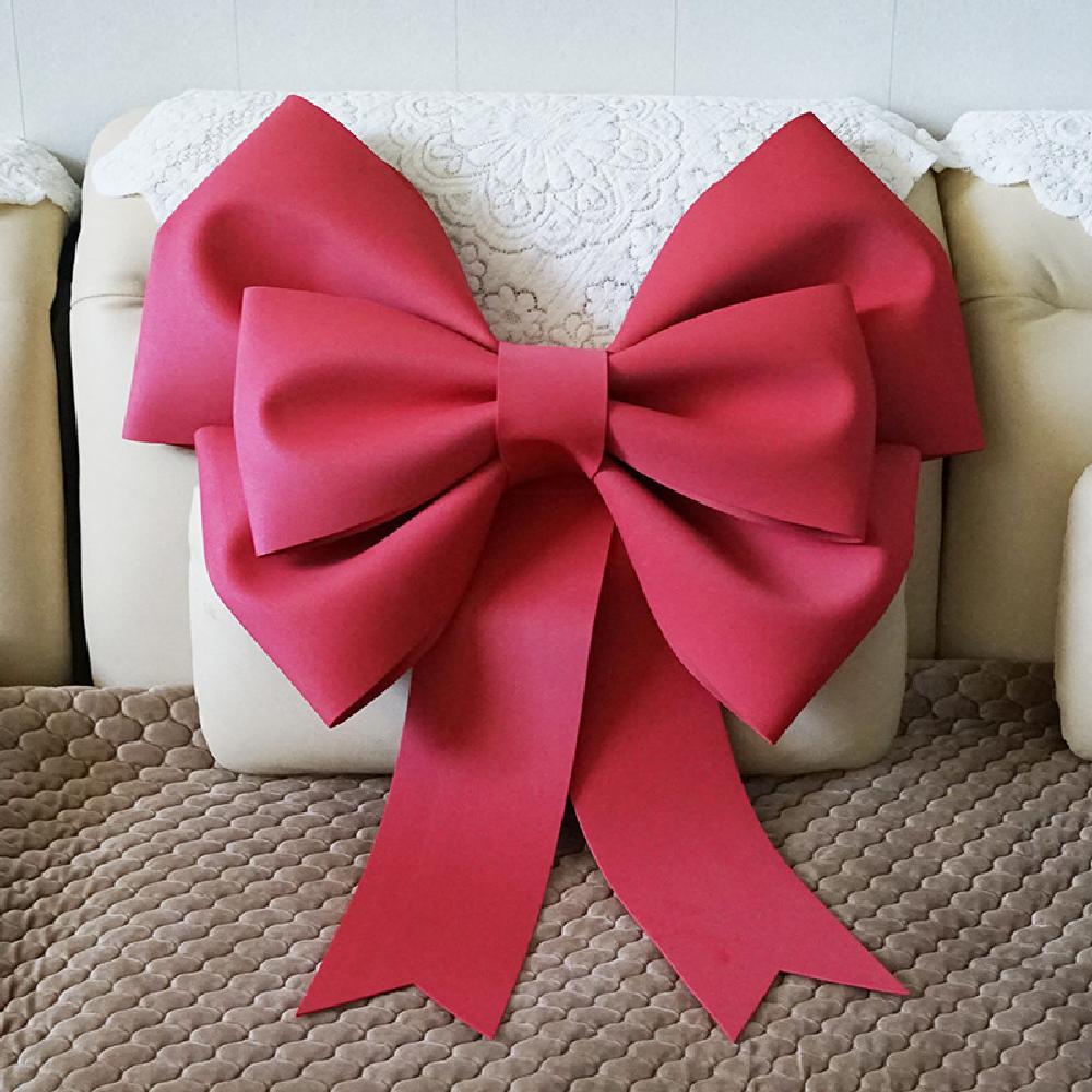 

Large Bow Decoration Kit - DIY Wedding & Party Backdrop Decor for Birthdays, Holidays & Events 30cm красный