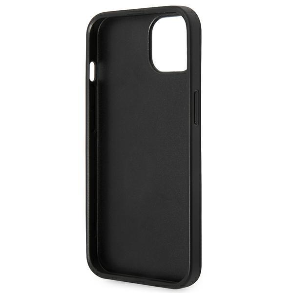 Etui Do iPhone 14 Plus Karl Lagerfeld Hardcase Saffiano Srebrne
