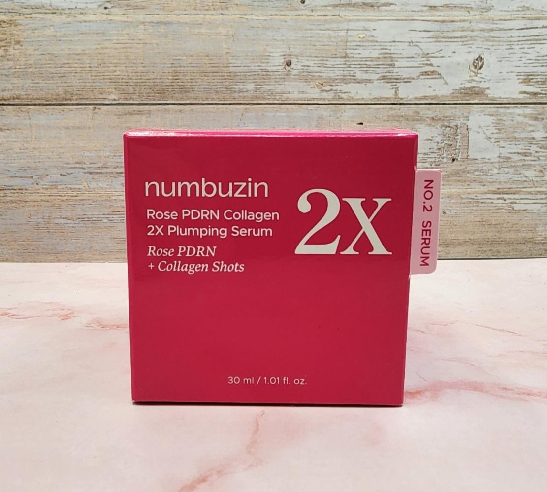 

numbuzin No.2 Rose PDRN Collagen 2X Plumping Serum 30ml / Glowing, Moisturizing, Korean Cosmetics, Kbeauty