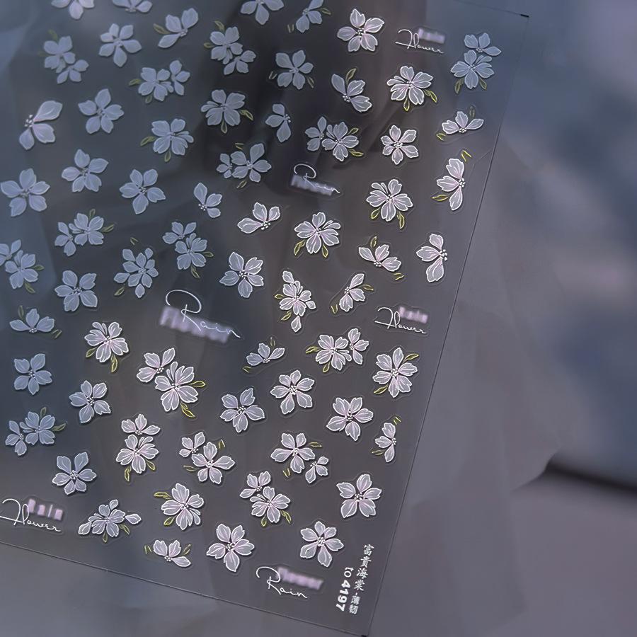 Тонкие прочные наклейки для ногтей Begonia. Изготовление креативных декоративных наклеек — фото 5