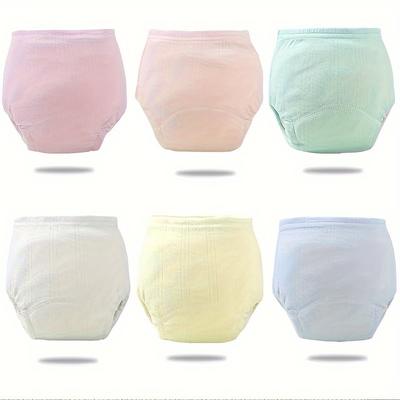 Washable Youngsters Training Pants Breathable Cloth Diapers with Leak Proof Liners Assorted Colors Training Pants All Season