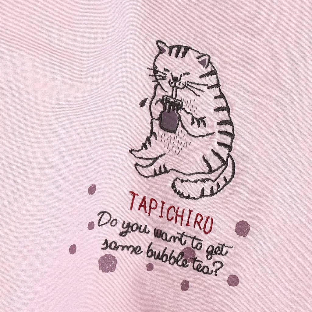 Kusguru Japan Sizes Women's T-Shirt, 236153-01, Pink, M/L