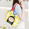 Fashion Cute Print Women's Cartoon Handbag Portable Durable Shoulder Bag Shell Bag Canvas Bag Travel Fabric Handbag