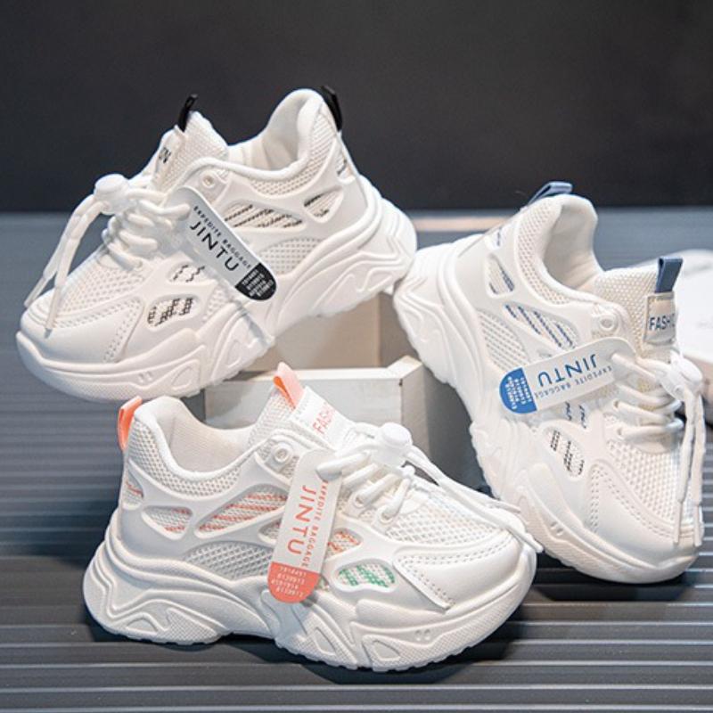 Girls' casual shoes autumn new girls' sneakers anti slip boy single shoe fashion boy shoe versatile kids shoes boys' mesh shoes