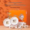 JIN MING LI 2-Piece Ceramic Bowl & Chopstick Gift Set