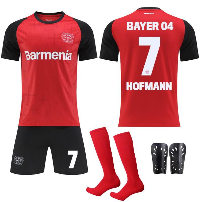 

2425 Bayer Leverkusen s New Home Shirt No. 10 Wiltz Football Bundesliga Red #M