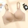 Women Seamless Jelly Push Up Soft Support Wireless Thin Everyday Bra