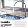 Reusable Sink Overflow Cap Sturdy Versatile Use Basin Trim