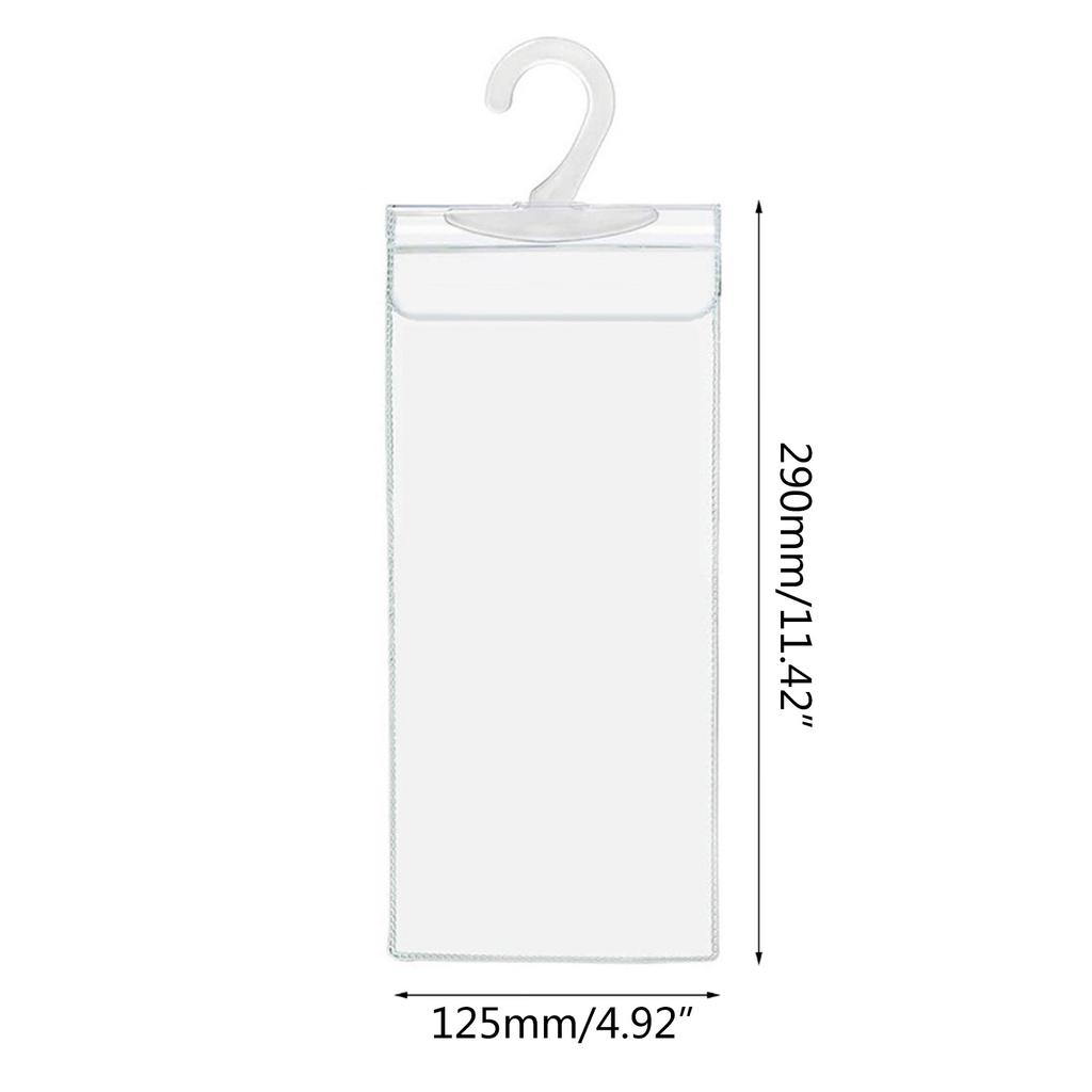 Handicap Parking Placard Holder Transparent Disabled Parking Permit Placard Protective Holder Cover (Set of 2)