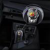 1Pcs Abbas LOGO Car One-Click Start Buttons Protective Cover for FIAT Abbas 500 Grande Stilo Freemont Punto Astra Bravo Ducato