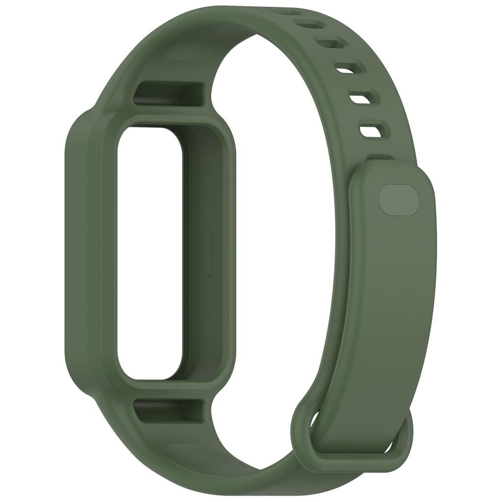 Pro Xiaomi Band 9 Active Náramek Vysoce kvalitní Měkký Silikon Jednobarevný Integrovaný Řemínek Pro Xiaomi Band 9 Active